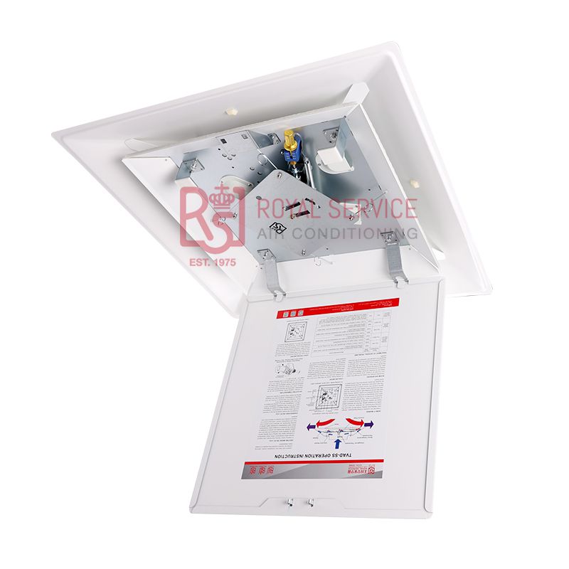 RS-TVAD-SS Square Plaque Thermal VAV Diffuser